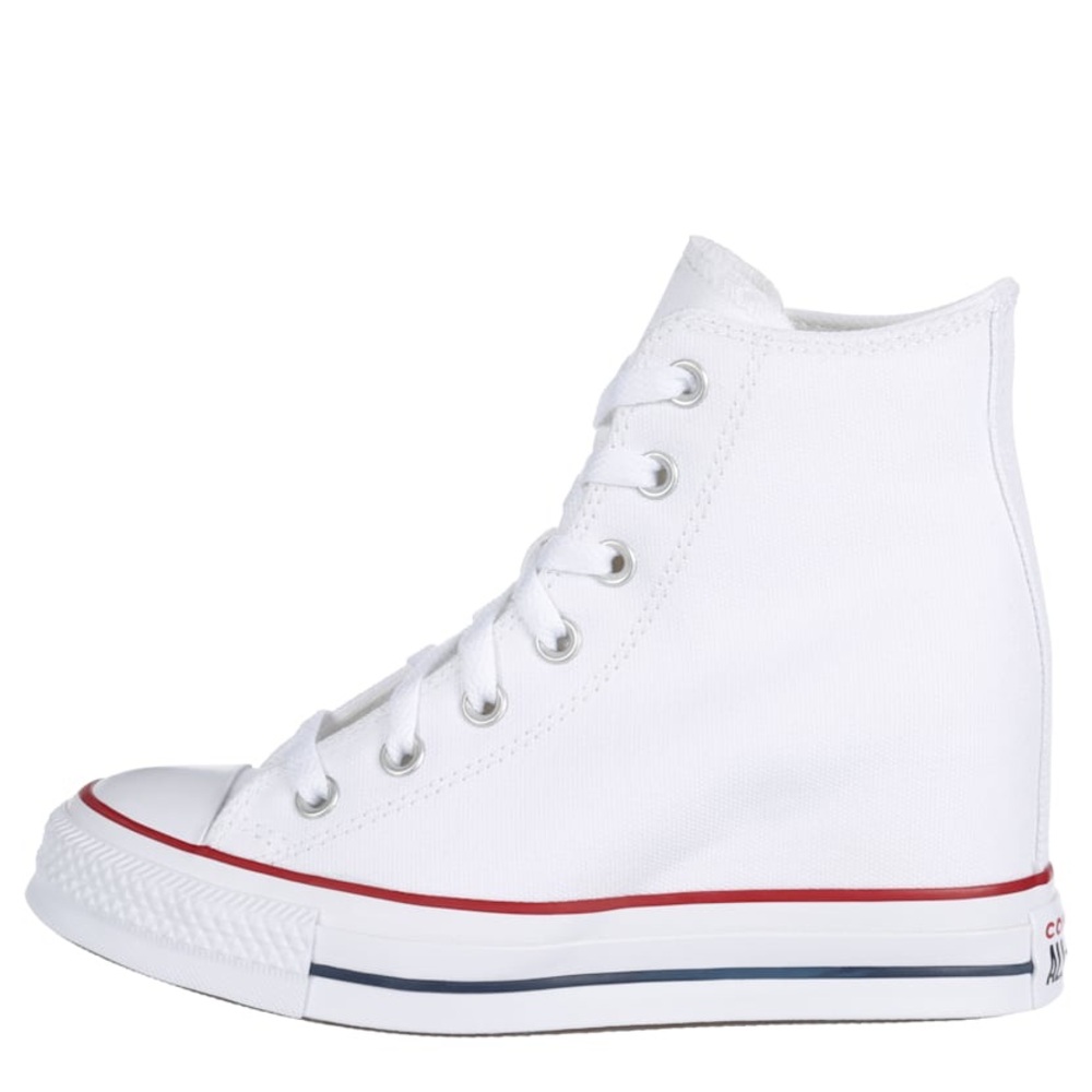 NEW Converse Chuck Taylor All Star High-Top Wedge Sneaker White Logo 10.5 - Picture 2 of 12